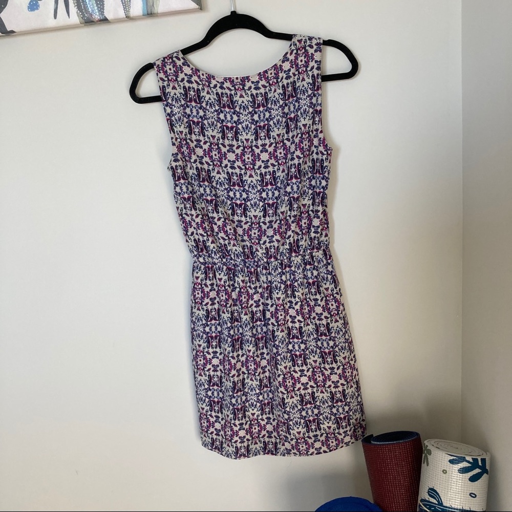 Abstract Print Dress Small - Picture 6 of 7